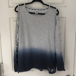 PINK ombré sweatshirt